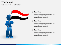 Yemen map PPT slide 16