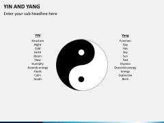 Yin and yang PPT slide 3