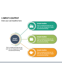1 Input 3 Output PPT Slide 1