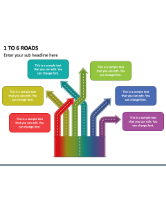 1 to 6 Roads PPT Slide 1