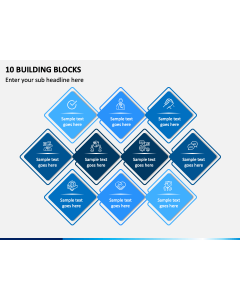 10 Building Blocks PPT Slide 1