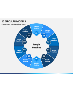 10 Circular Models PPT Slide 1