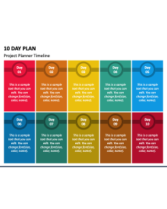 10 Day Plan PPT Slide 1