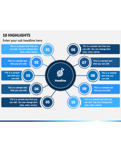 10 Highlights PPT Slide 1
