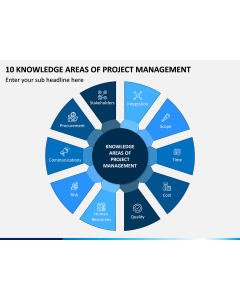 10 Knowledge Areas of Project Management PPT Slide 1
