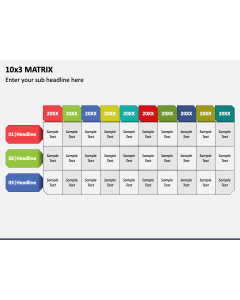 10x3 Matrix PPT Slide 1