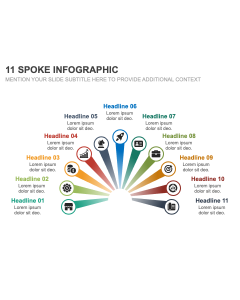 11 Spoke Infographic PPT Thumbnail