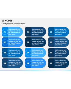 12 Nodes PPT Slide 1
