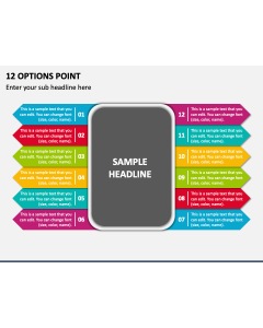 12 Options Point PPT Slide 1