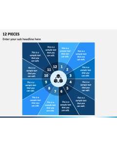12 Pieces PPT Slide 1