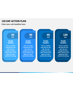 120 Day Action Plan PPT Slide 1