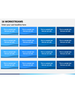 16 Workstreams PPT Slide 1