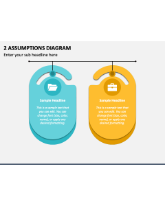 2 Assumptions Diagram PPT Slide 1