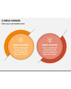 2 Circle Choices PPT Slide 1