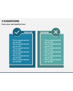 2 Suggestions PPT Slide 1