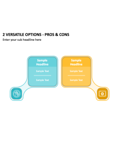 2 Versatile Options - Pros & Cons PPT Thumbnail