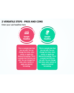 2 Versatile Steps - Pros and Cons PPT Thumbnail
