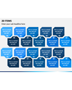 20 Items PPT Slide 1