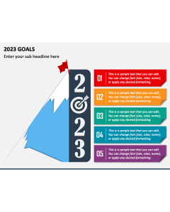 2023 Goals PPT Slide 1