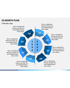 24 Month Plan PPT Slide 1