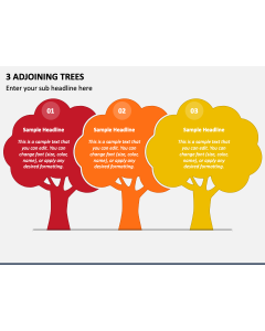 3 Adjoining Trees PPT Slide 1