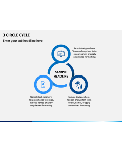 3 Circle Cycle PPT Slide 1