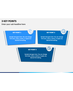3 Key Points PPT Slide 1