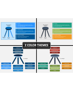 3 Legged HR Model PPT Cover Slide