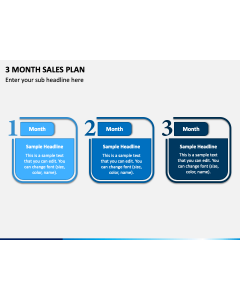 3 Month Sales Plan PPT Slide 1