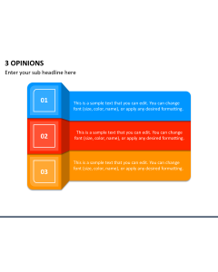 3 Opinions Slide 1