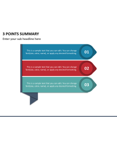 3 Points Summary Slide 1