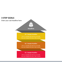 3 Step Goals Slide 1