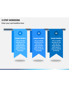 3 Step Horizons PPT Slide 1