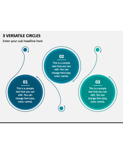 3 Versatile Circles PPT Slide 1