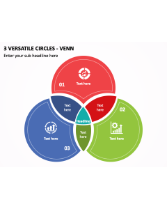 3 Versatile Circles - Venn PPT Thumbnail