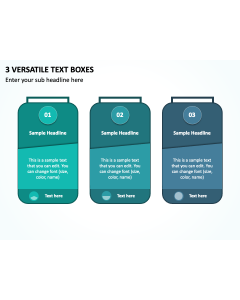 3 Versatile Text Boxes PPT Thumbnail