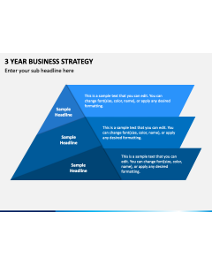 3 Year Business Strategy PPT Slide 1