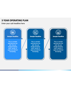 3 Year Operating Plan PPT Slide 1