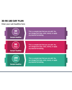 30 90 180 Day Plan PPT Slide 1