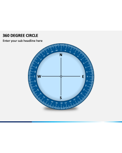 360 Degree Circle PPT Slide 1