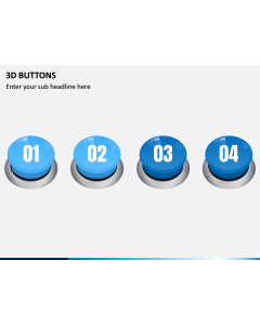 3d Buttons PPT Slide 1