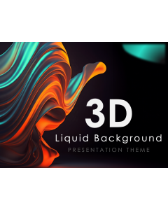 3D Liquid Background Theme PPT Thumbnail