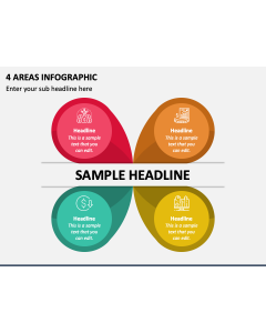 4 Areas Infographic PPT Slide 1