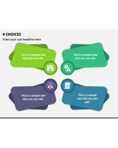 4 Choices PPT Slide 1