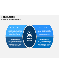 4 Dimensions PPT Slide 1