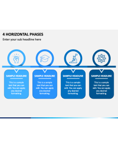 4 Horizontal Phases PPT Slide 1