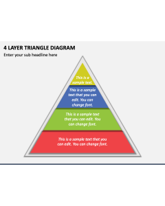 4 Layer Triangle Diagram PPT Slide 1