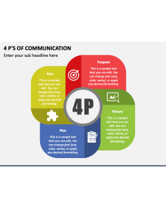 4 P's of Communication PPT Slide 1
