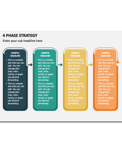 4 Phase Strategy PPT Slide 1