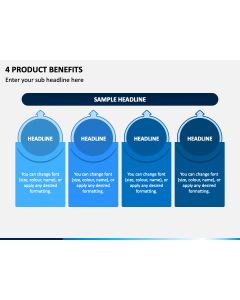 4 Product Benefits PPT Slide 1